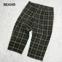 チェックパンツ ワイドパンツ