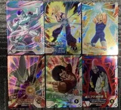 SDV6弾 SR 6種セット　ドラゴンボールスーパーダイバーズ