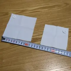 野球 パンツ あて布 端切れ 2枚セット ボタン付き アシックス デサント