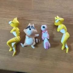 ぼのぼの　おやすみフィギュアコレクション　4点