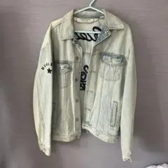 GUESS JEANS ライトブルーデニムジャケット M