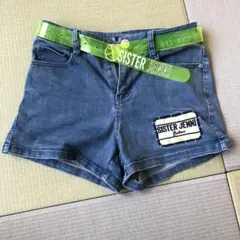 ジェニー　デニムショートパンツ　150