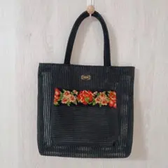 FEILER フェイラー トートバッグ メッシュ 花柄 レディース