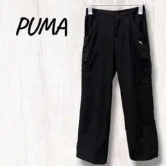 プーマ　PUMA ブラック カーゴパンツ ピンク　M ウォーキング　スポーツのサムネイル