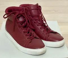 LACOSTEラコステ ハイカットスニーカー レザー　L12.12 28.5cmのサムネイル
