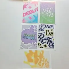 KATSEYE*歌詞カード*トレカ