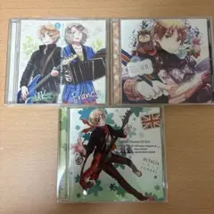 ヘタリア　イギリス　キャラソンCD3枚セット