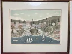 風景画Cuca Romley 「Little Falls」 絵画クカ ロムレイ 風景画Cuca Romley 「Little Falls」 絵画クカ ロムレイ - メルカリ