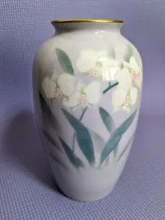 1123 深川製磁　色絵彩磁　芙蓉　花瓶　未使用 1123 深川製磁 色絵彩磁 芙蓉 花瓶 未使用 - メルカリ