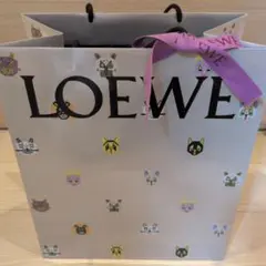 LOEWE ショップ袋 キャラクター柄