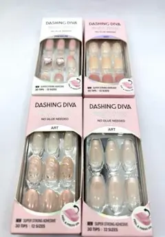 新品‼️DASHING DIVAネイルチップ4点セット④