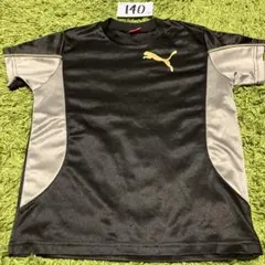 140 プーマ 半袖Tシャツ　スポーツウエア　黒のサムネイル