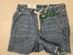 新品babyGAP デニムショートパンツ 12-18　 80ベビーギャップ