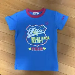 FILA キッズ Tシャツ ブルー✨のサムネイル