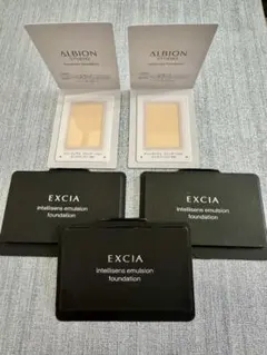 アルビオン＊エクシア ファンデーション＊試供品２種5点セット