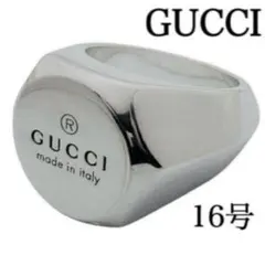 美品】グッチトレードマークヘキサゴンリング 印台 16号 - メルカリ