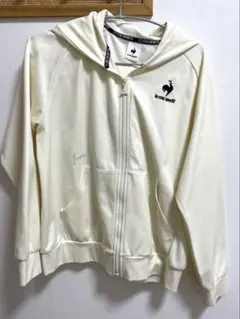 le coq sportif フード付きパーカー アイボリー