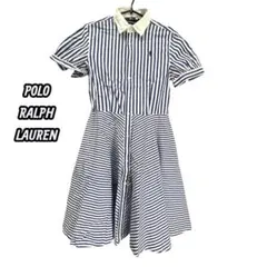中古美品　POLO RALPH LAUREN　ワンピース　半袖　160