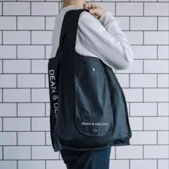 黒白2個セットDEAN & DELUCA エコバッグ　折りたたみ
