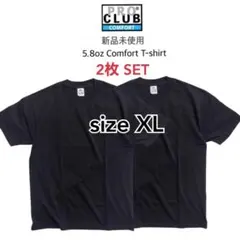 【プロクラブ】新品未使用 無地 コンフォート 半袖Tシャツ 黒 2枚 XL