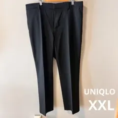 UNIQLO スマートアンクルパンツ XXLブラック スラックス ユニクロ