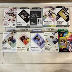 FUJIFILM instax mini フィルム 10枚 10セット