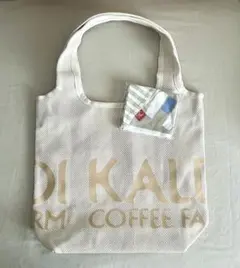 【KALDI】2026福袋トートバッグ、もへじ手ぬぐいエコバッグ2点セット