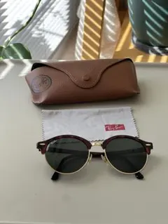 Ray-Ban ラウンドサングラス トータスシェル