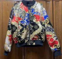 JOYRICH ブルゾン ジャケットジャンパー 花柄 薔薇 カラフル 派手 