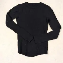 Spick & Span ウール100% リブニット 長袖