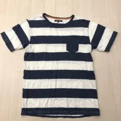 CIAO PANIC チャオパニック ボーダー ポケット Tシャツ L