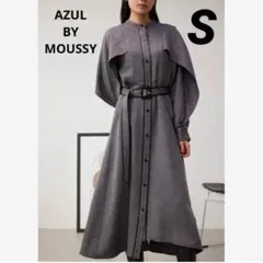 AZUL BY MOUSSY アズール ケープ スリーブワンピース S