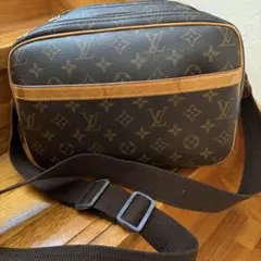 LOUIS VUITTON モノグラム ショルダーバッグ　リポーターpm