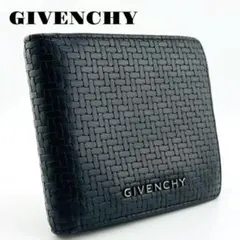 GIVENCHY ジバンシー　4G レザー二つ折り財布　ブラック　黒　コンパクトのサムネイル