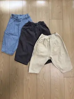韓国子ども服　ズボン3点セット