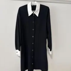 ZARA 黒 長袖ワンピース Sサイズ