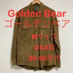 Golden Bear 80-90年 スエード レザー シャツ M USA製