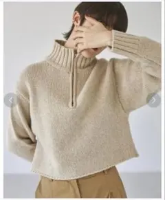 TODAYFUL(トゥデイフル) Wool Zip Knitウールジップニット - メルカリ