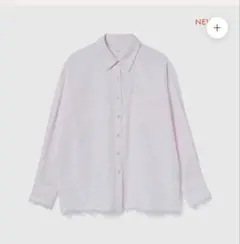 SeaRoomlynn Cotton Washヘムレースシャツ パウダーブルー - メルカリ