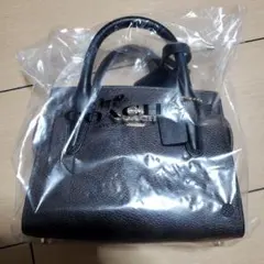 COACH ミニハンドバッグ　ブラウン シグネチャー　ショルダーバッグ　福袋