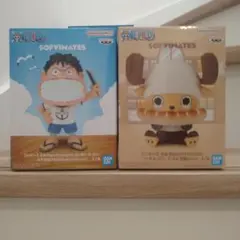 ワンピース おおきなSOFVIMATES ルフィ チョッパー 2種セットのサムネイル