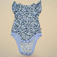 baby gap 花柄ロンパース 0-3ヶ月