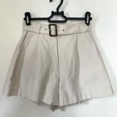 snidel ベルト付き ショートパンツ ベージュのサムネイル