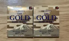 匿名発送 オカモト ザ・ゴールド サンプル品 2個セット 0.02mm
