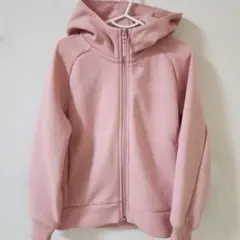 ユニクロ ウルトラストレッチドライスウェットフルジップパーカー 120cm