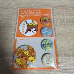 嵐 ARASHI 嵐フェス 缶バッジ 2点セット