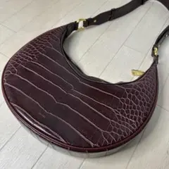 JW PEI バーガンディ ショルダーバッグ