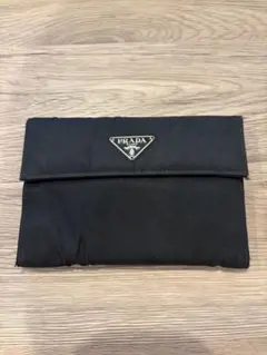 PRADA 三つ折り財布 ナイロン サフィアーノレザー - メルカリ
