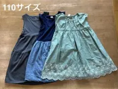 アプレレクール gap kids ユニクロ　ノースリーブワンピース 110