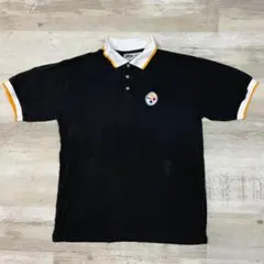 d*1様 古着 THE EDGE®ザ・エッジNFLSteelers 半袖ポロシャのサムネイル